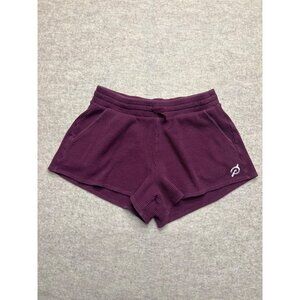 Peloton Women's Thermal Knit Activewear Athletic Shorts Size Medium